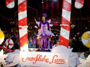 downtown Bellevue Snowflake Lane